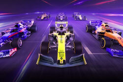 F1 Delta time game clone